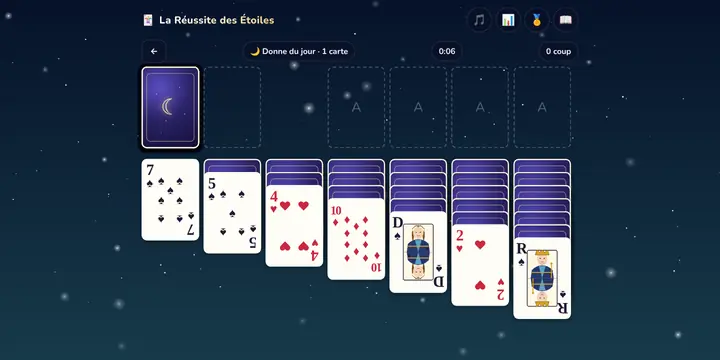 Capture d'écran du jeu La Réussite des Étoiles